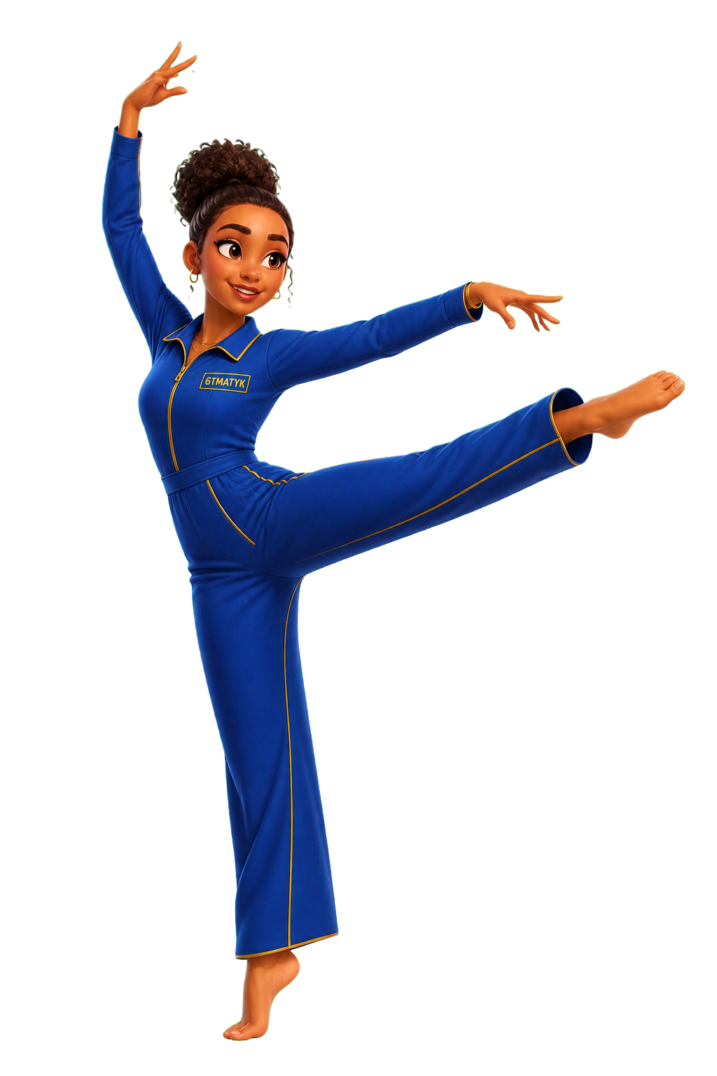 Mascotte danseuse 6TMATYK